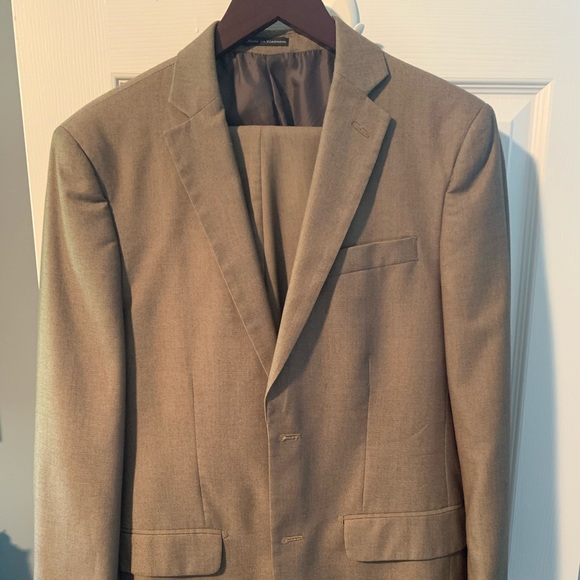 Tan Suit